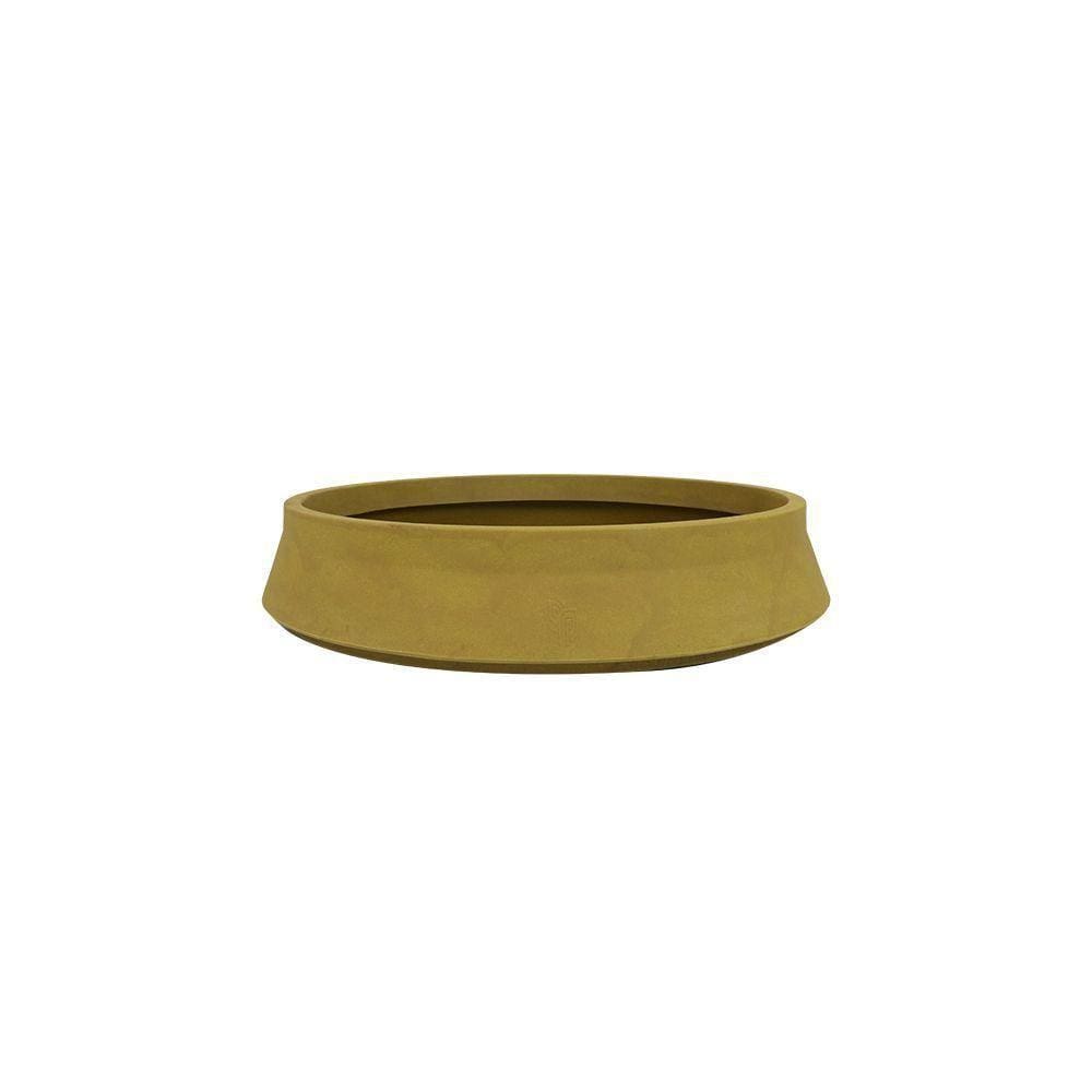 Vaso Vitória-régia Bowl 49 X 10 Cm Cor 28 - Antique âmbar