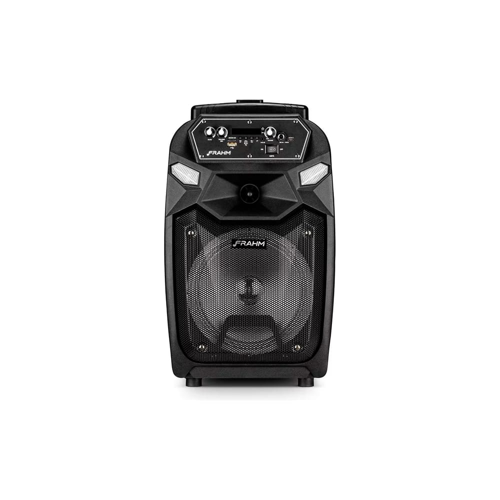 Caixa Ativa Bivolt Frahm Com Led Cm 550 Lt Alto Falante 8 Pol