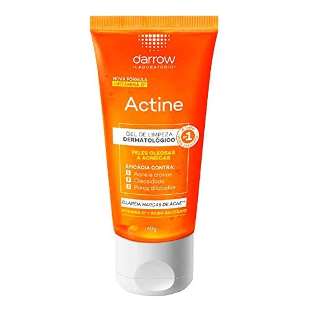 Darrow Actine Gel De Limpeza Facial 60g