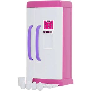 Geladeira de Brinquedo Infantil Faz de Conta - Pais e Filhos