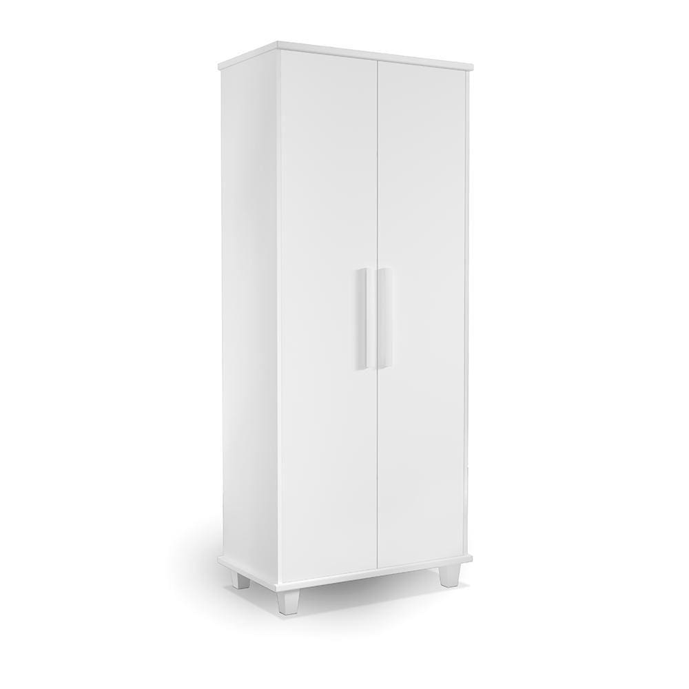Armário Organizador 2 Portas Lens Branco