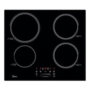 Cooktop Indução Vitrocerâmico 4 Bocas 220v 59x56,5cm - Midea
