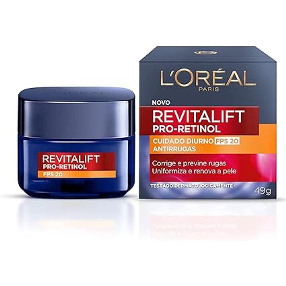 Creme Antirrugas Revitalift Retinol Fps20 49g L`oréal Paris