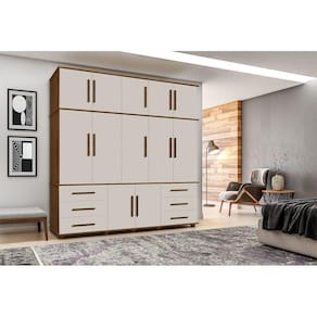 Guarda Roupa Retrô Casal Londres Casalar Malbec