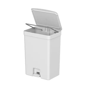 Lixeira com Pedal Trium 30 Litros - Branco