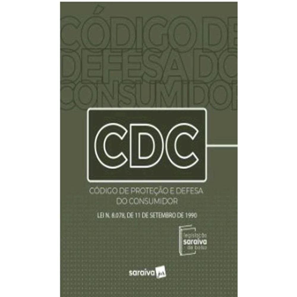 Código Defesa Do Consumidor Legislação Saraiva Bolso 1
