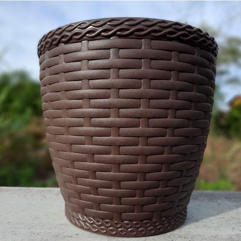 Vaso Rattan Coffee Medio 10Litros