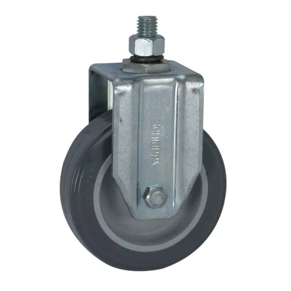 Rodízio Fixo Espiga Pvc 4 Polegadas Fle412bp 65kg Schioppa