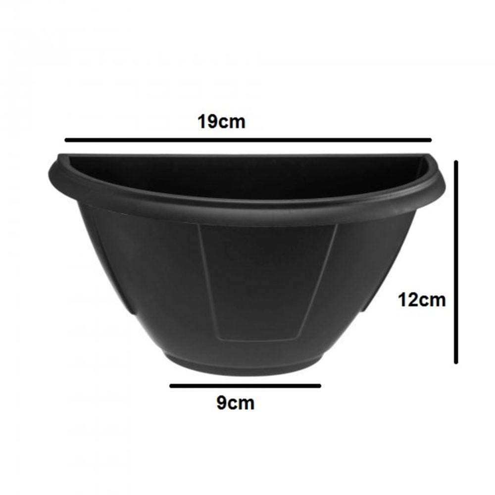 Vaso De Parede Para Planta De Plástico - 8cm , 11cm