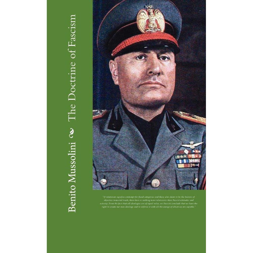 The Doctrine of Fascism