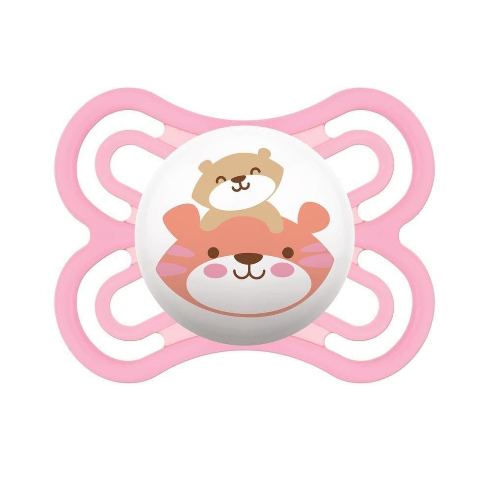 Chupeta Unitária Perfect 0 a 6 Meses Rosa - Mam Baby