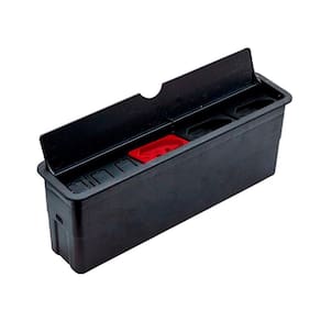 Caixa Embutir Para Mesa Móveis Com 3 Tomada 20a Slim Preta