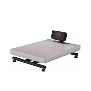 Balança Industrial 300kg 50x50cm com Bateria Inox Balmak