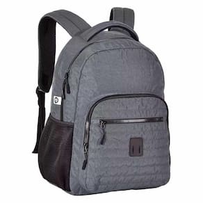 Mochila de Costas Juvenil - Clio Wear - Casual Urbano - Cinza - Clio Style