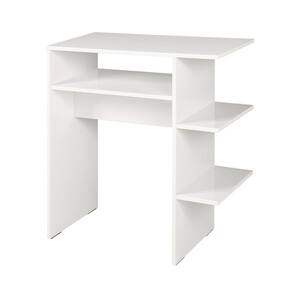 Mesa Para Manicure Prateleira De Madeira Apoio Decorar Salão