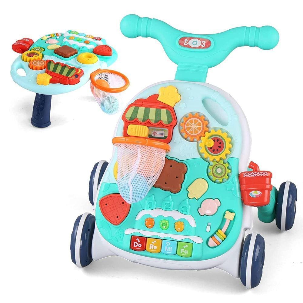 Andador Didatico De Empurrar Infantil 2 Em 1 - Baby Style