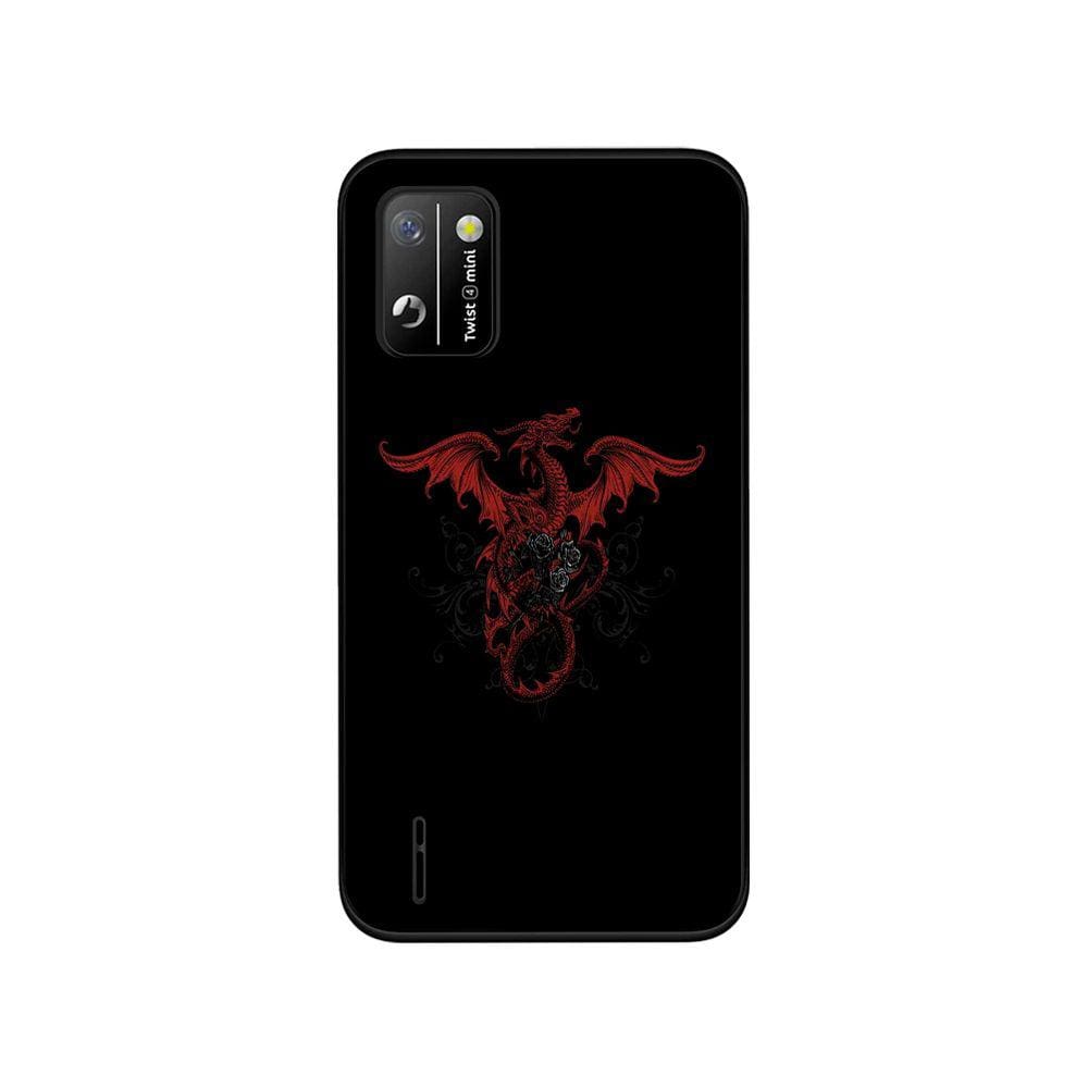 Capa Adesivo Skin255 Verso Para Positivo Twist 4 Mini