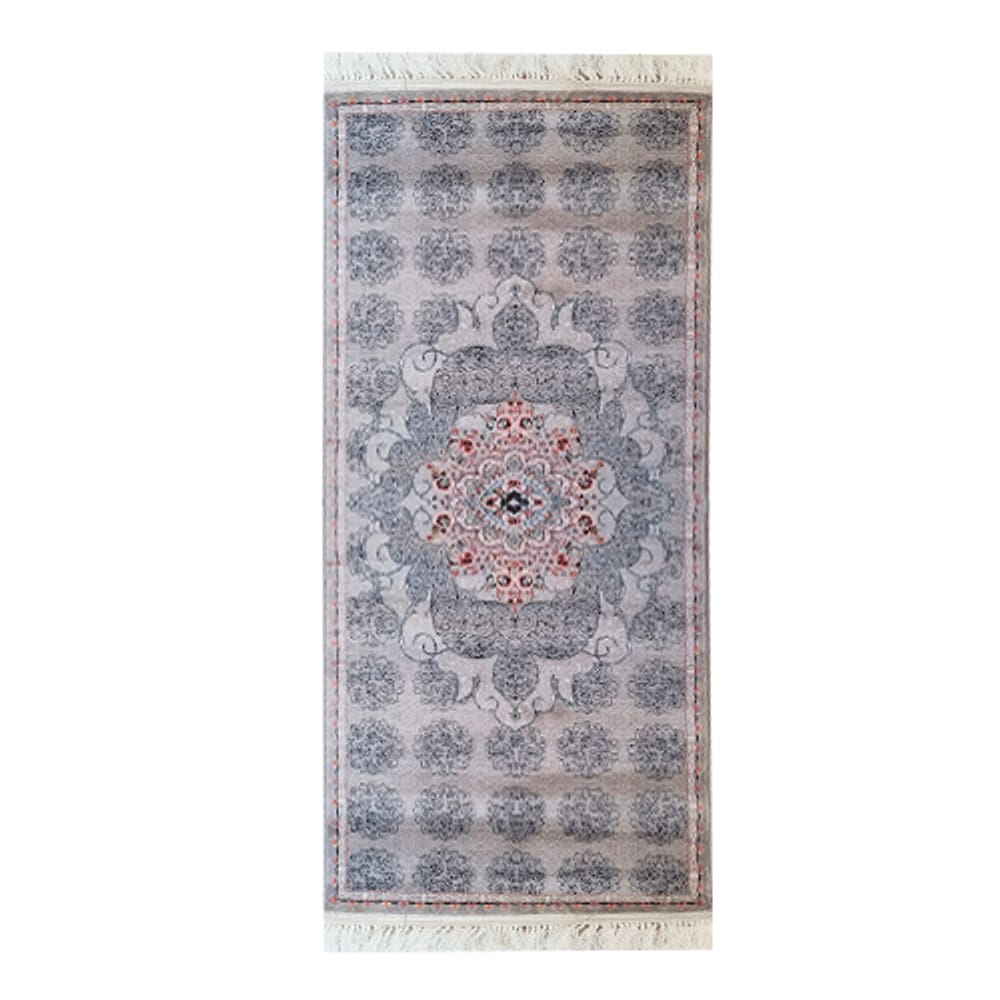 Passadeira Persa Iraniano - 0,75x2,50cm - 259 GRAY 37524