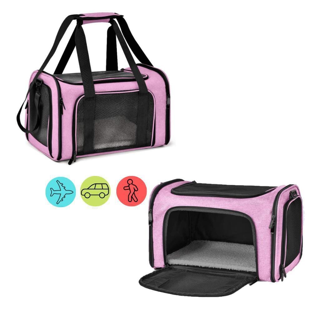 Bolsa Transporte Pet Avião Viagem Para Cachorros E Gatos Cab