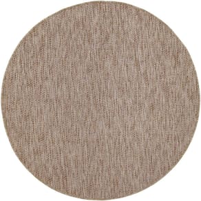 Tapete Sala New Boucle Piaui 1,40m Redondo São Carlos