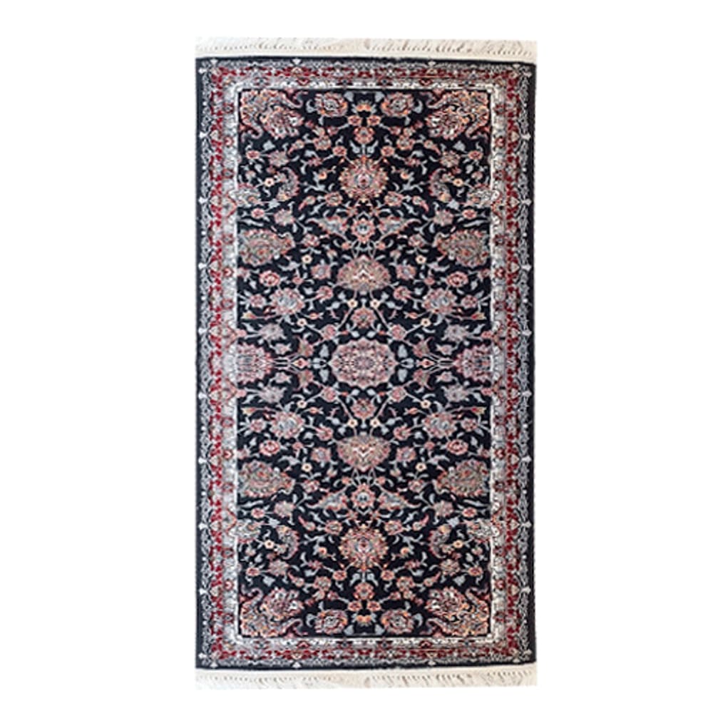 Passadeira Persa Iraniano - 0,75x2,00cm - 232 BLACK 37597