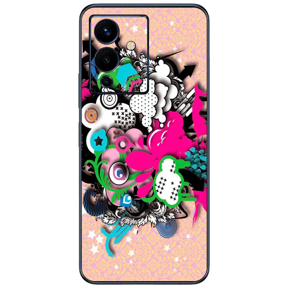 Capa Adesivo Skin104 Verso Para Infinix Note 12 5G 2022