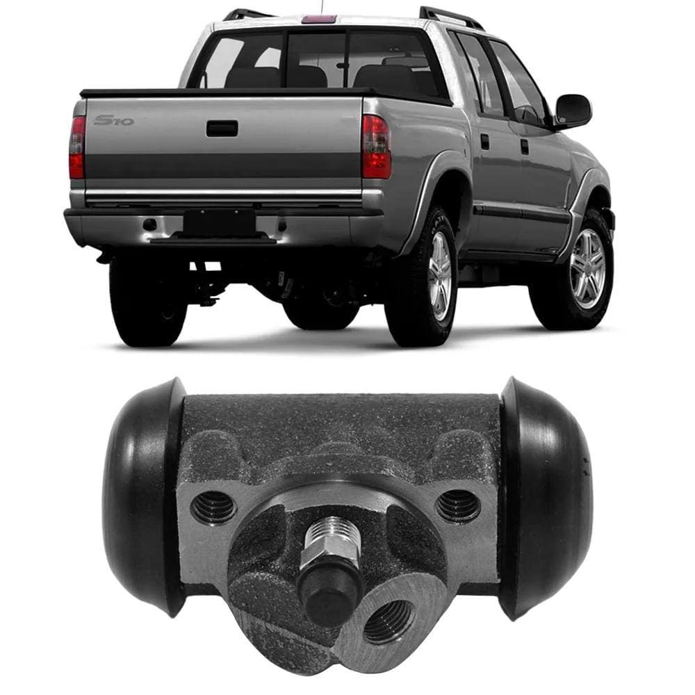 Cilindro Burrinho Roda GM Blazer S10 96 a 2012 Traseiro LD