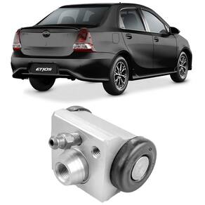 Cilindro Burrinho Roda Toyota Etios Yaris 1.3 1.5 Traseiro