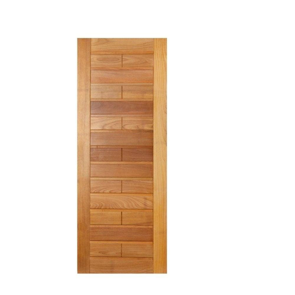 Folha de Porta 210x90cm Tauari Italia Mapaf Marrom-Claro