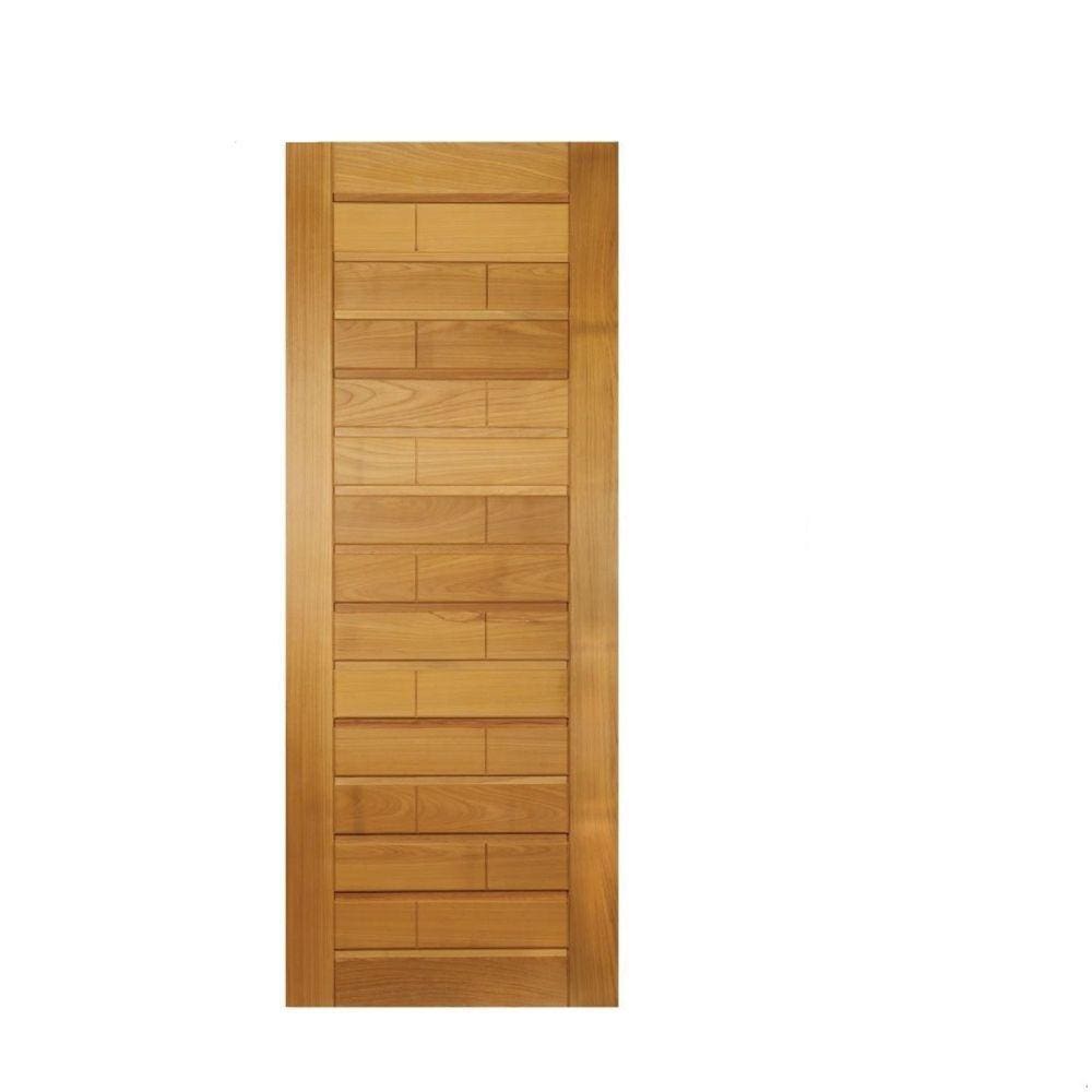 Folha de Porta 210x120cm Tauari Roma Mapaf Marrom Claro