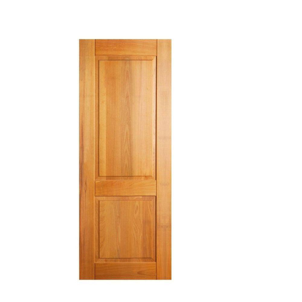 Folha de Porta 210x60 cm Tauari Zoan Mapaf Marrom-Claro