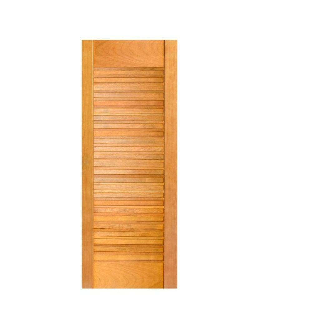 Folha de Porta 210x60cm Tauari Suiça Mapaf Marrom-Claro