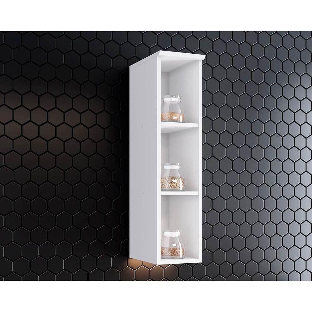 Módulo Cozinha Henn Americana Nicho  Aéreo  20cm Branco