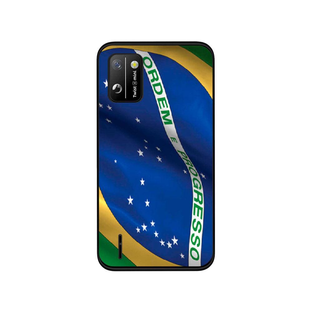 Capa Adesivo Skin628 Verso Para Positivo Twist 4 Mini