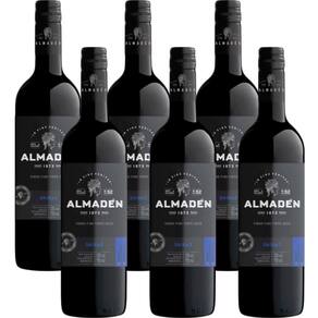 Cx 6 Vinho Tinto Seco Shiraz Almadén 750ml