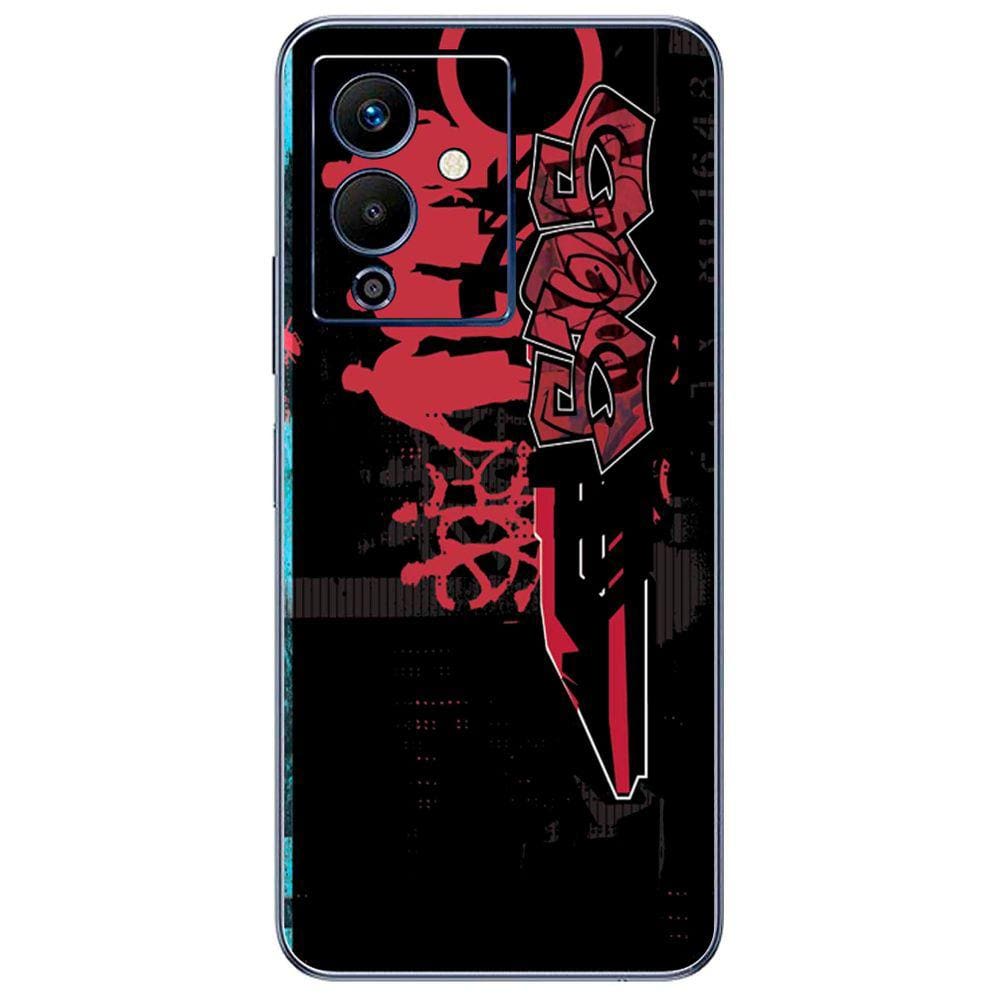 Capa Adesivo Skin055 Verso Para Infinix Note 12 Pro 5G