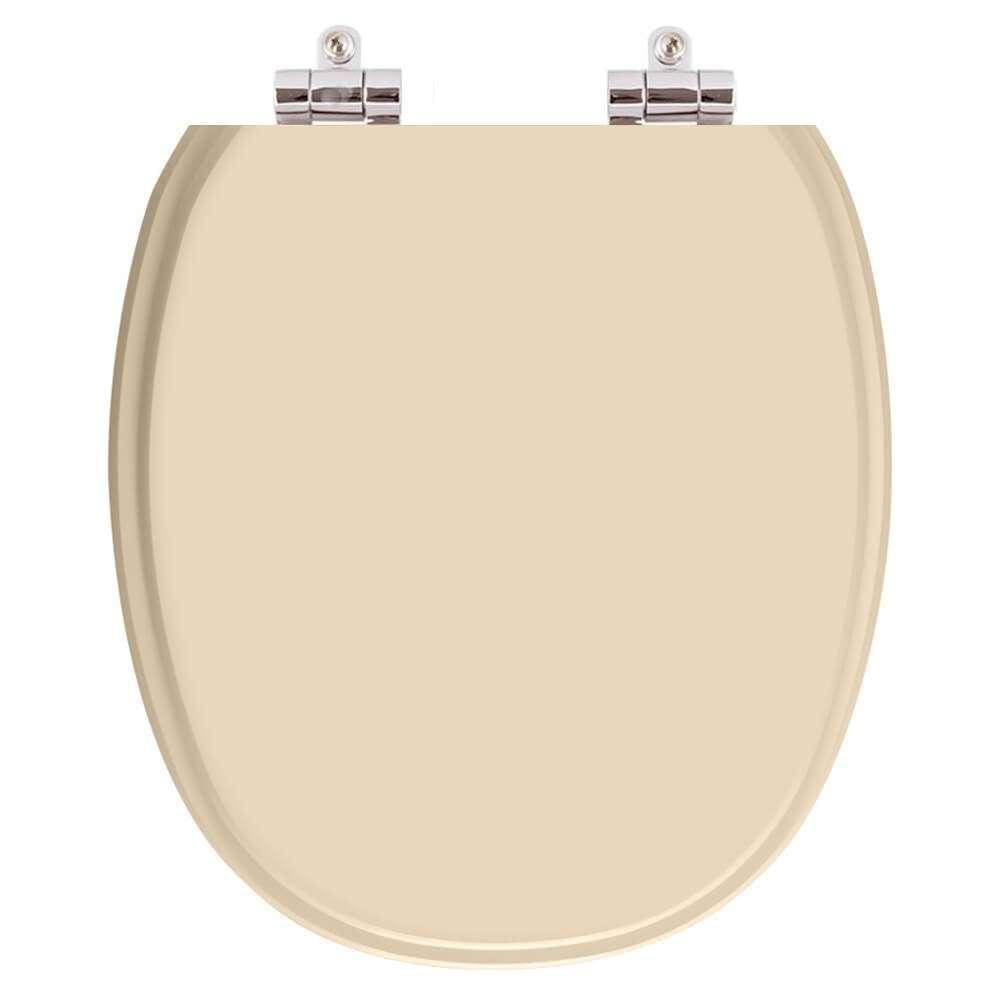 Assento Sanitário Poliester Soft Close Ascot Visone (Salmão) para vaso Ideal Standard