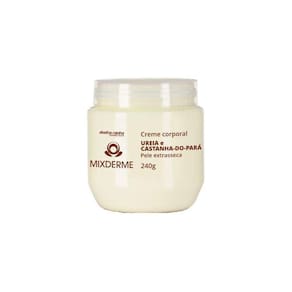 Creme Corporal Pele Extra Seca Com Uréia E Castanha 240g