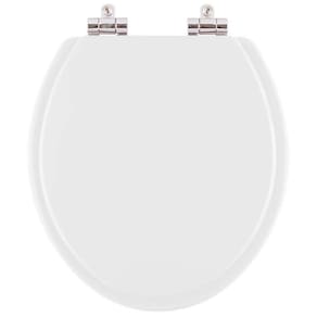 Assento Sanitário Poliester Soft Close Spot Branco Gelo para bacia Deca