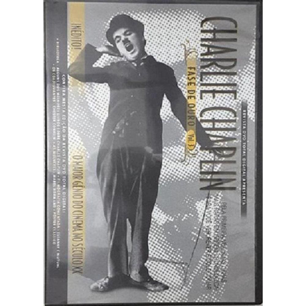 DVD Charlie Chaplin Fase De Ouro Vol 3 - ROCK STORY