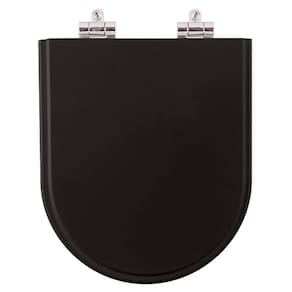 Assento Sanitario Poliester Com Amortecedor Smart Preto Para Vaso Celite