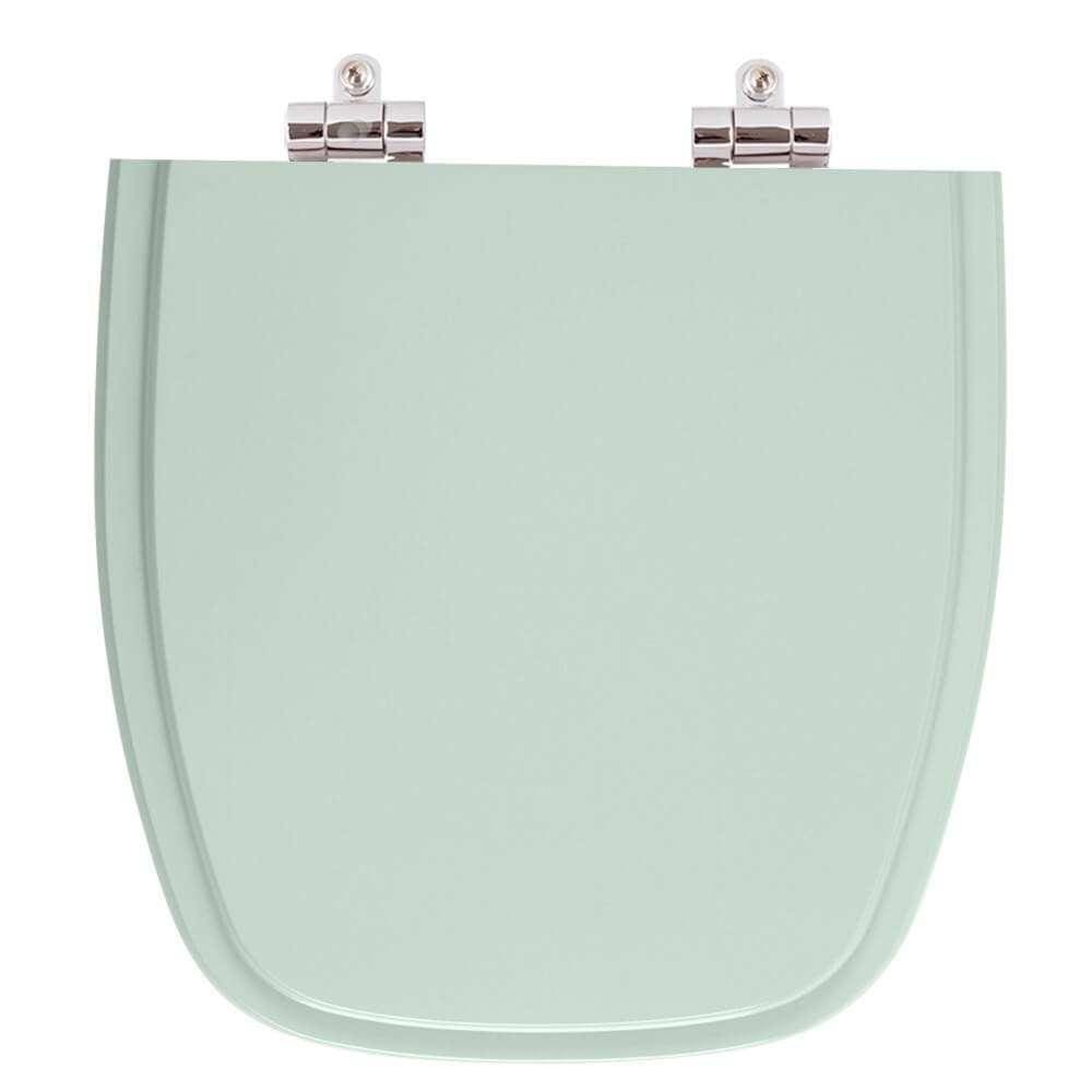 Assento Sanitario Poliester com Amortecedor Versato Agua Marinha (Verde Agua) para Vaso Celite