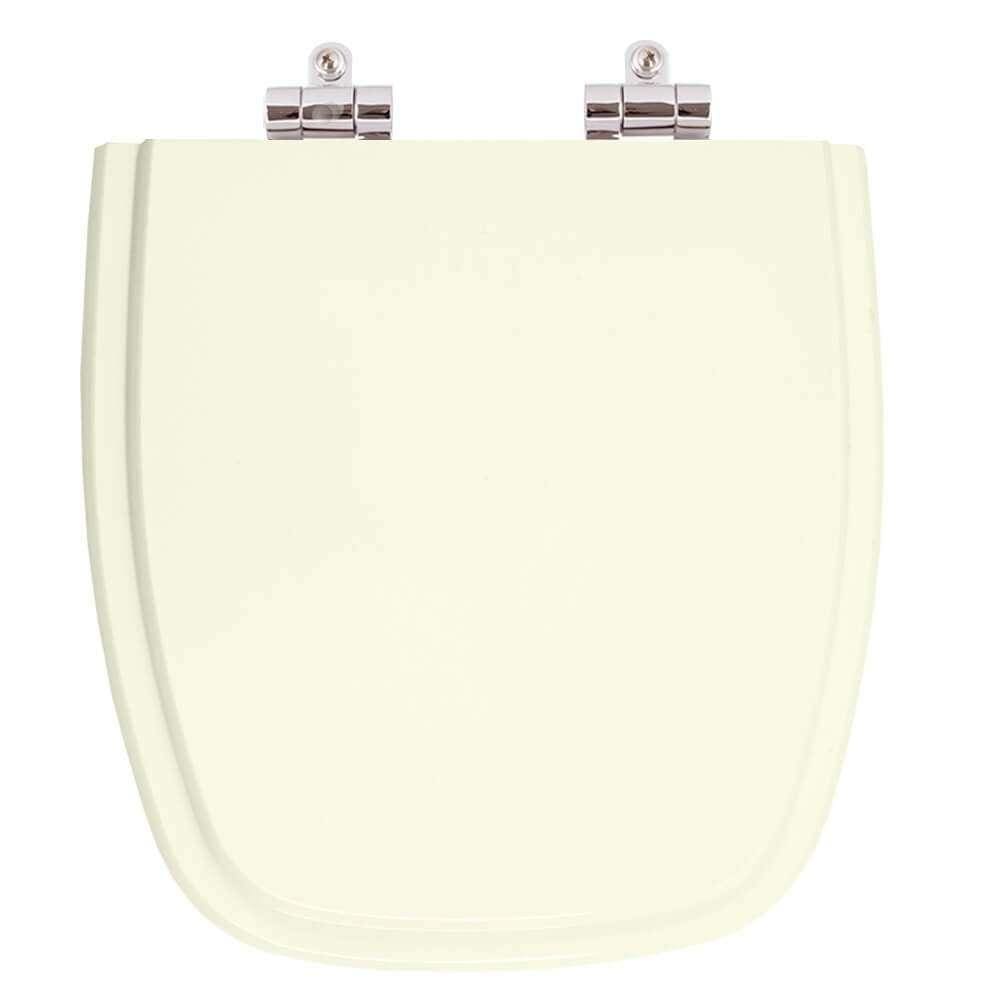 Assento Sanitário Poliester Soft Close City Pergamon (Bege Claro) para vaso Celite