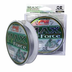 Linha De Pesca Multifilamento 150m Max Force 4 Fios Medida 0,58mm