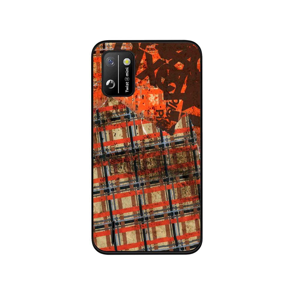 Capa Adesivo Skin194 Verso Para Positivo Twist 4 Mini