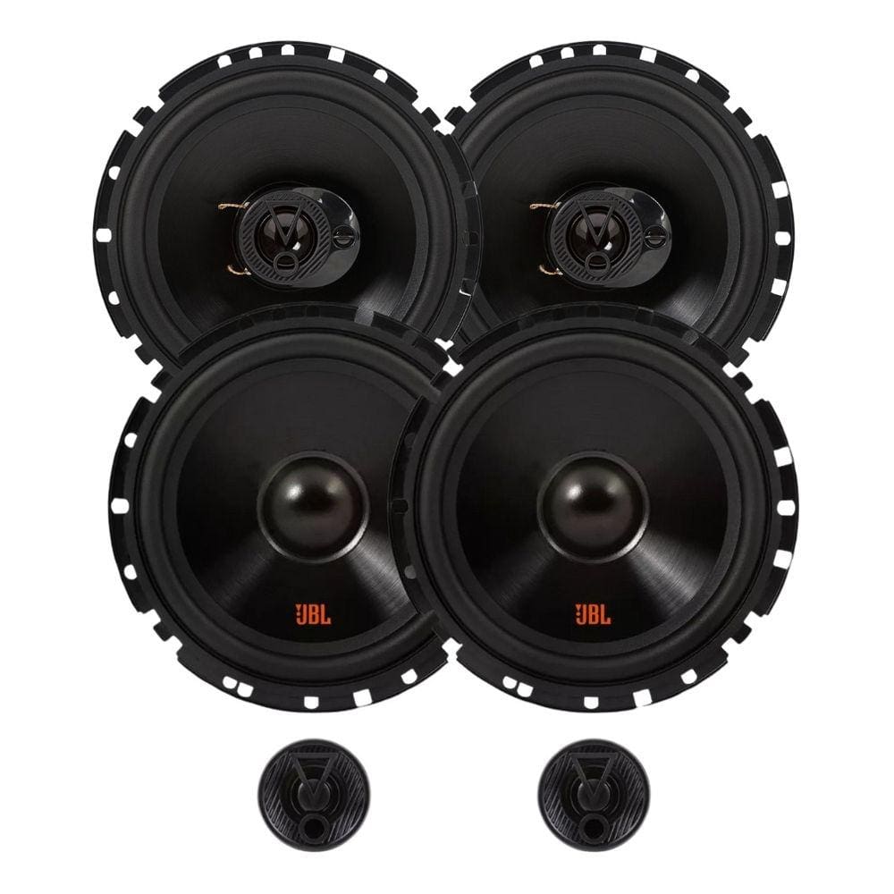Kit Par de Alto Falantes 6 JBL FLEX4 6TRFX55 110W + Kit 2 Vias 6 JBL FLEX4 62VFX55 110W
