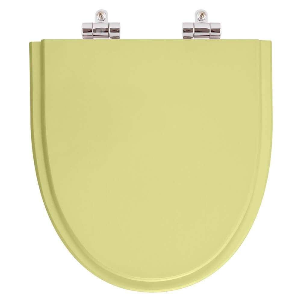 Assento Sanitário Poliester Soft Close Studio Verde Mace para vaso Incepa