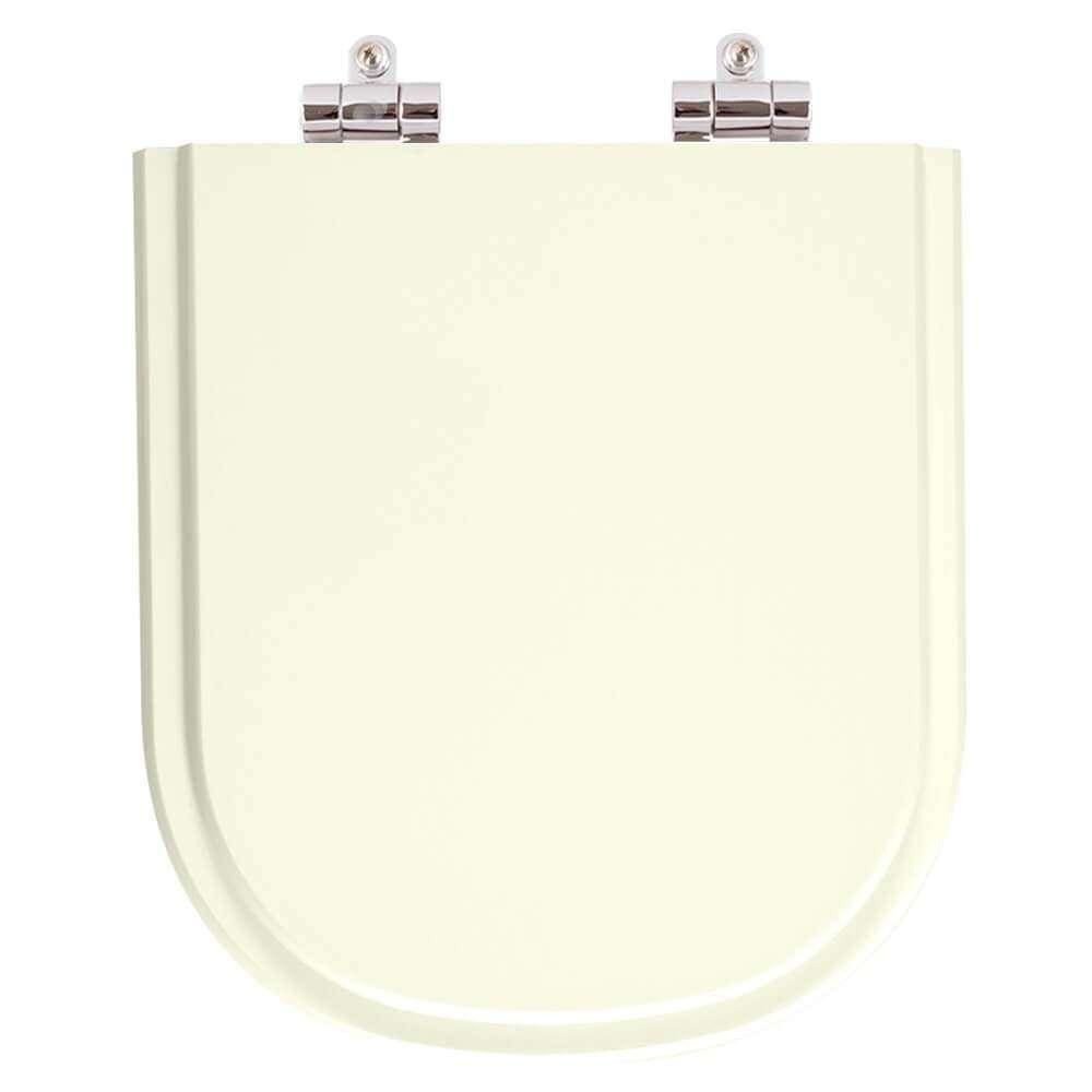 Assento Sanitário Poliester Soft Close Etna Palha (Bege Claro) para vaso Icasa