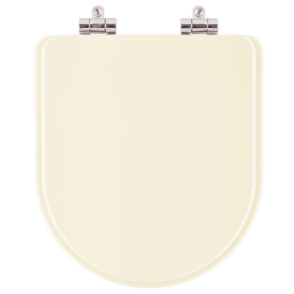 Assento Sanitario com Amortecedor Carrara Creme para Vaso Deca