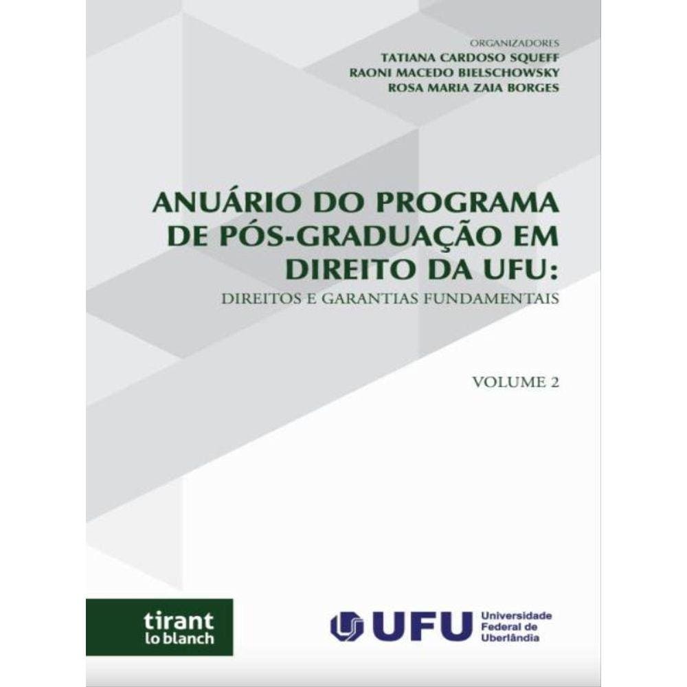 Anuário Do Programa De Pós-Graduação Em Direito Da Ufu - 2023 - Vol. 2